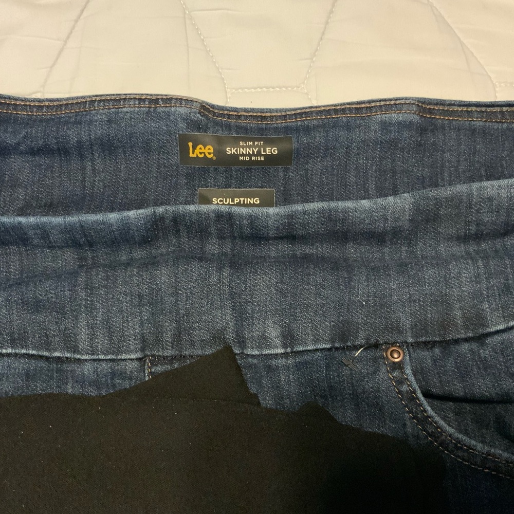 Womens Lee pull on jeans size 16